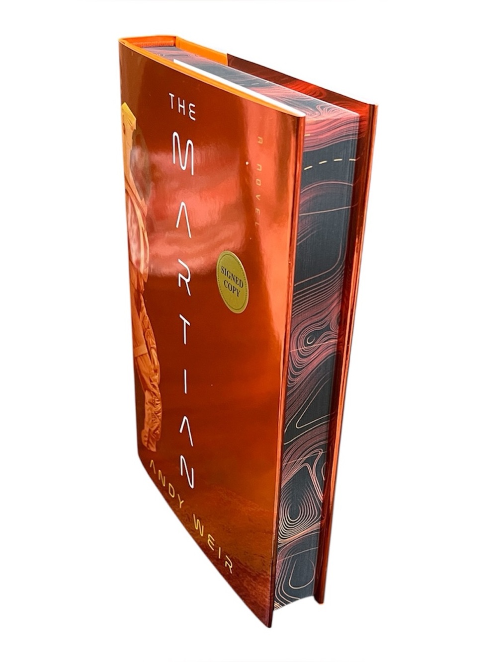 The Martian by Andy Weir (2026 Signed Deluxe Hardcover Sprayed Edges) New